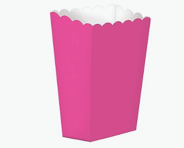 Pink Scallop Treat Boxes