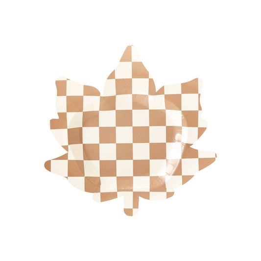 THP1145 - Checkered Maple Plate