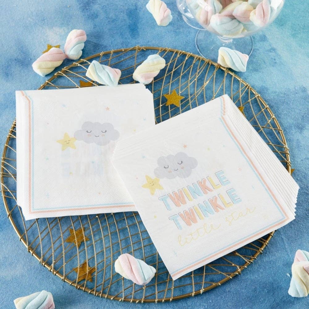 Twinkle Twinkle 2 Ply Paper Napkins (Set of 30)