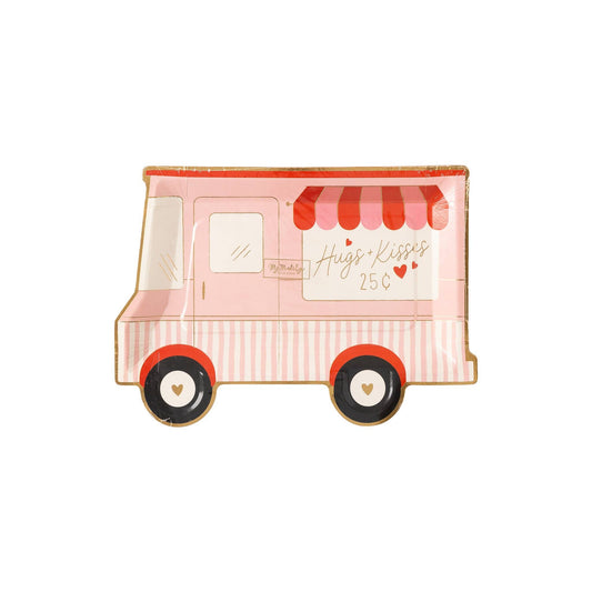 Valentine Truck Shaped Plate