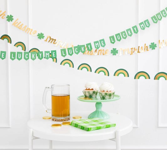 St. Patrick's Day Mini Banner Set