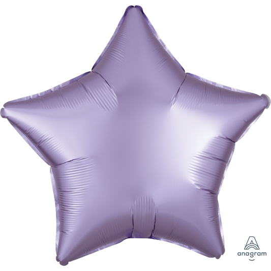 17" Metallic Lilac Star Balloon