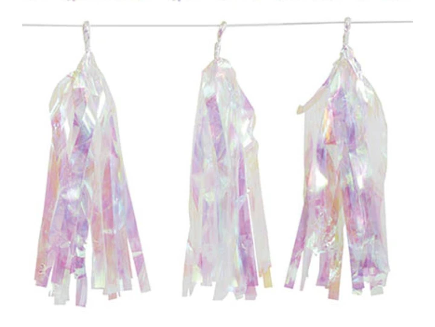 Balloon Tassel: Iridescent