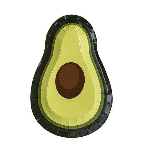 Avocado Canapé Plates - 8 Pk.