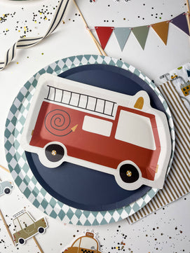 Firetruck Plate