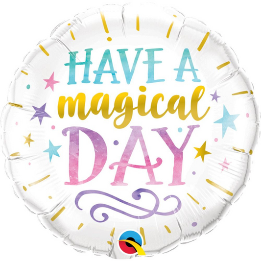 18" Have A Magical Day Balloon