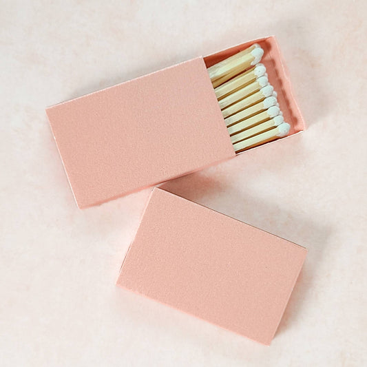 Iridescent Color Matchbox with White Matchsticks