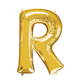 Helium Filled Gold Mylar Letter