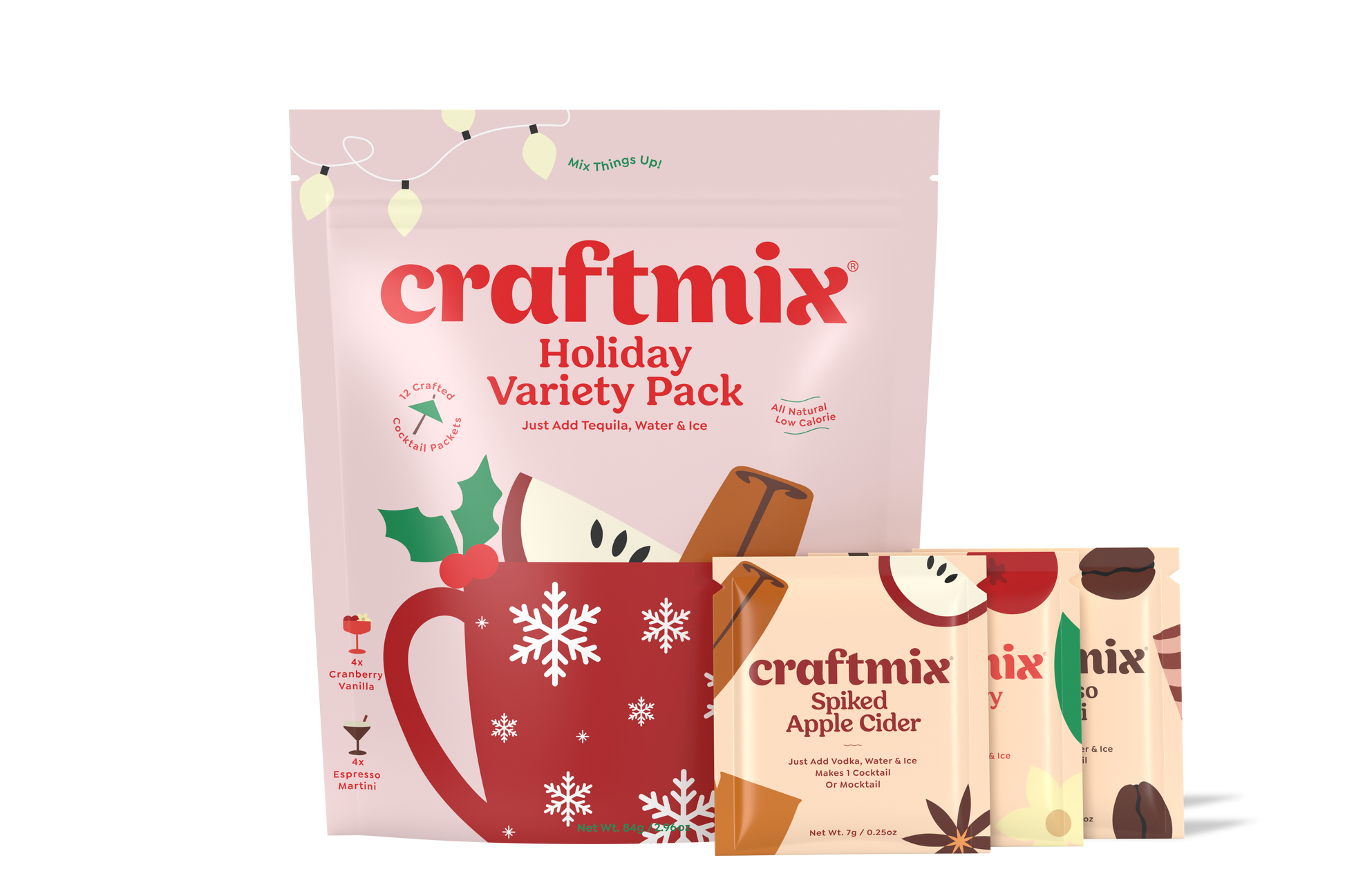 Seasonal Variety Pack Cocktail Mixers - 6 Servings Multipack