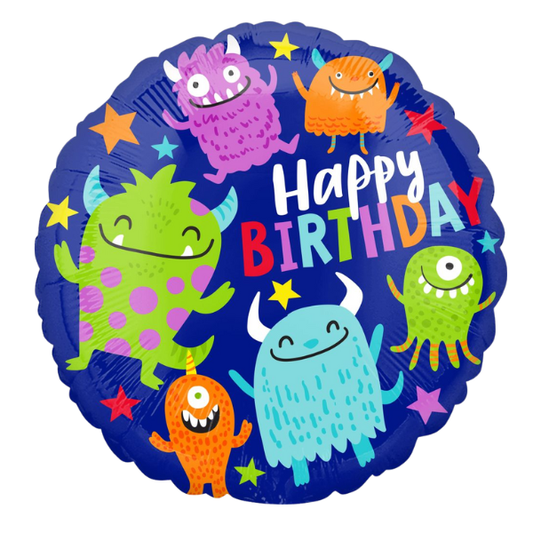 Monsters Happy Birthday