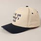 Put It On Santa's Tab Text Embroidery Baseball Cap: Red, ONE SIZE