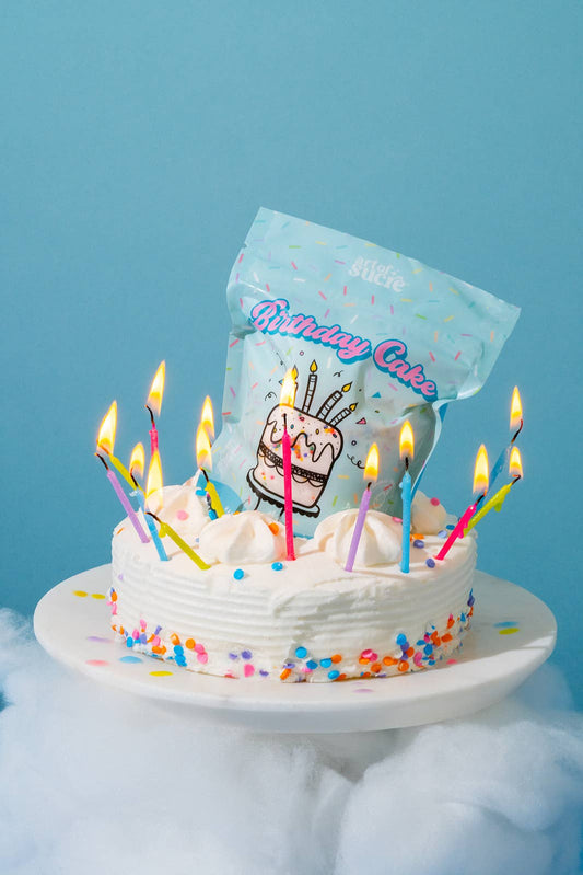 Birthday Cake Flavored Gourmet Cotton Candy