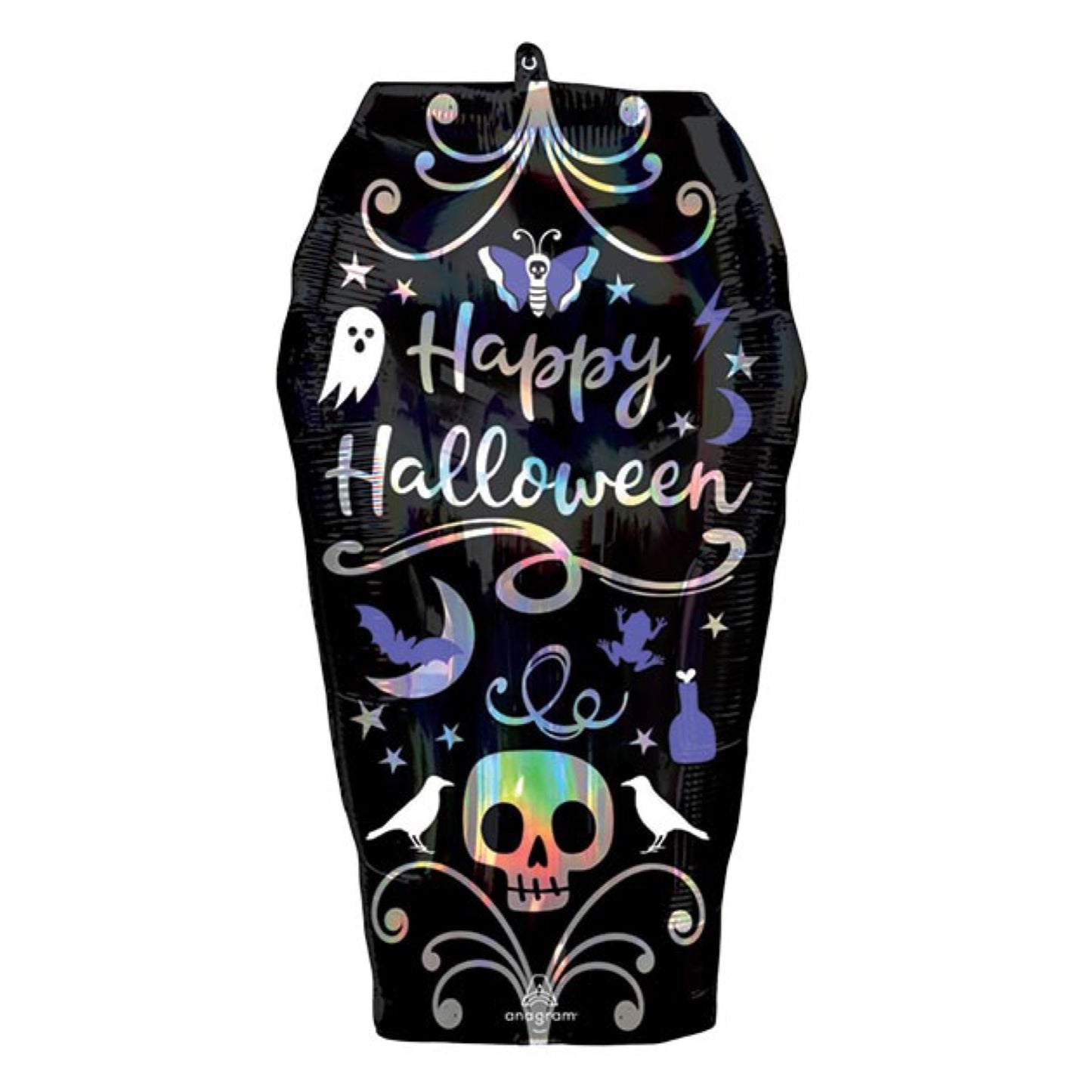 Happy Halloween Coffin Balloon