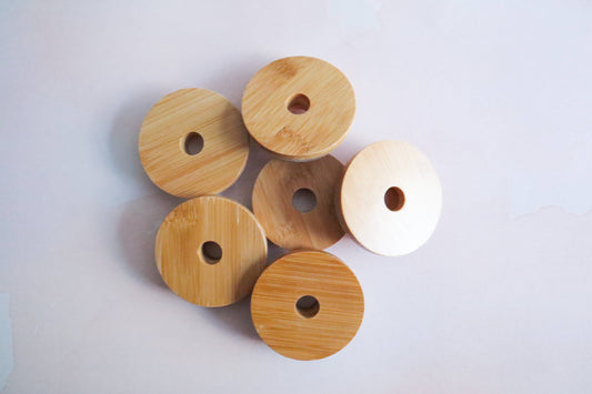 Bamboo Lids - Bamboo Lids for Glass Can