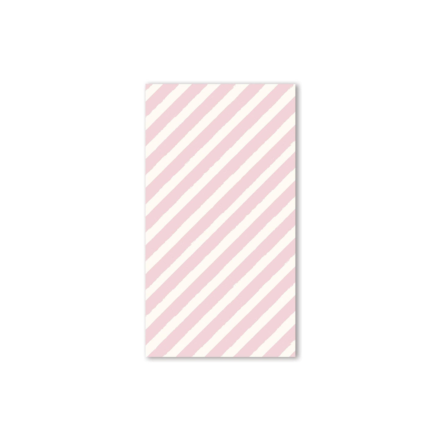 Pink Stripe Paper Dinner Napkin