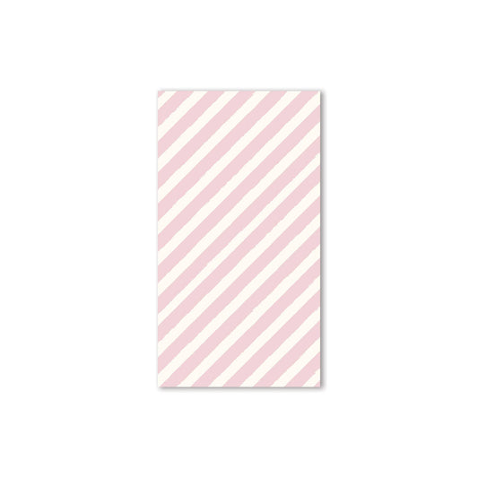 Pink Stripe Paper Dinner Napkin