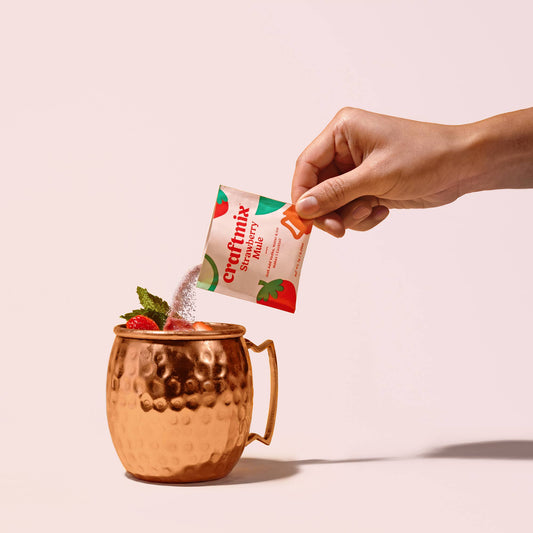 Strawberry Mule Mixer - Single Packets