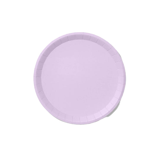 Lavender Large Paper Party Plates (10 per Pack)