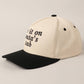 Put It On Santa's Tab Text Embroidery Baseball Cap: Red, ONE SIZE