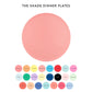 Shades Dinner Plates - 8 Pk. - 23 Color Options: Poppy