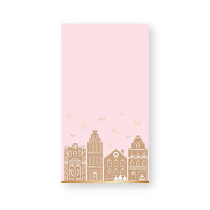 Pink Gingerbread Guest Towels