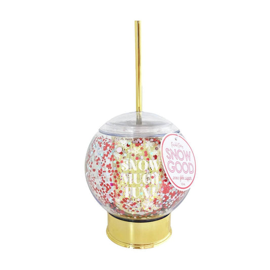 Snow Much Fun Confetti Snowglobe Cup