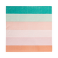 PLMER38 - Mermaid Stripes Cocktail Napkin