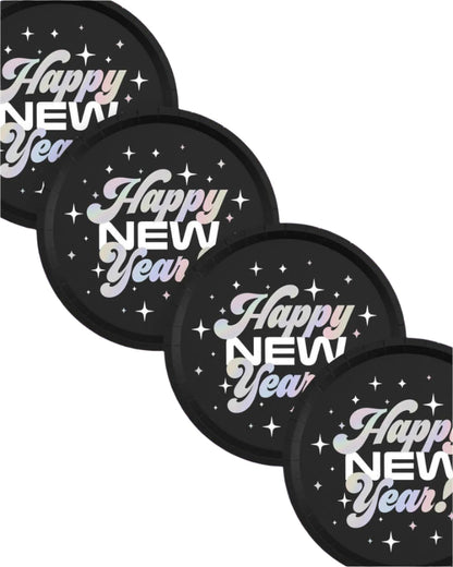 NYE Party Plates – Disco Holiday Supplies