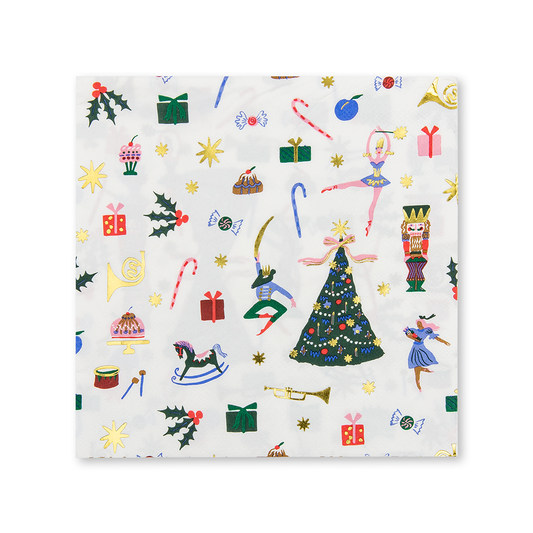 Nutcracker Large Napkins - 16 Pk.