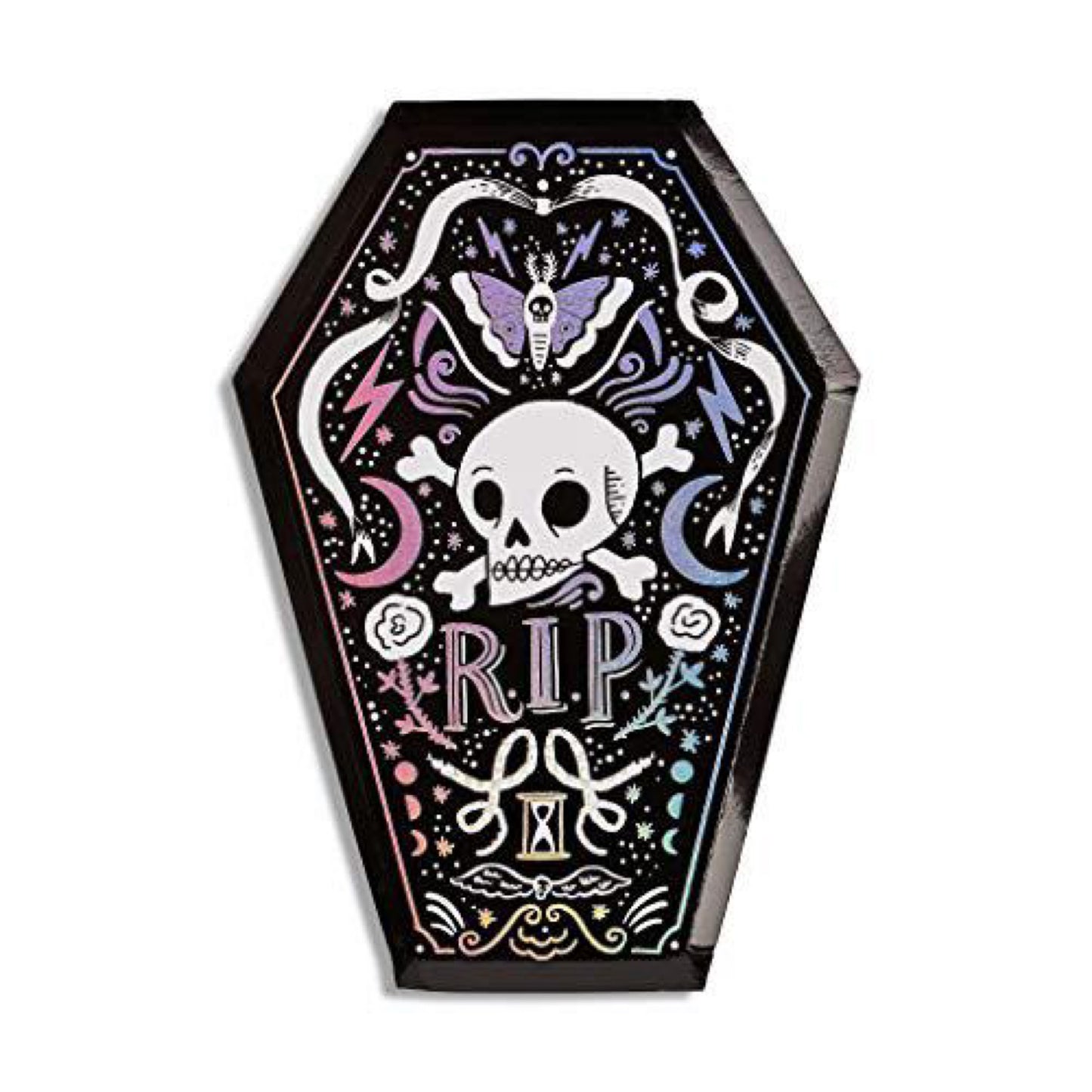 Coffin Halloween Paper Party Plates