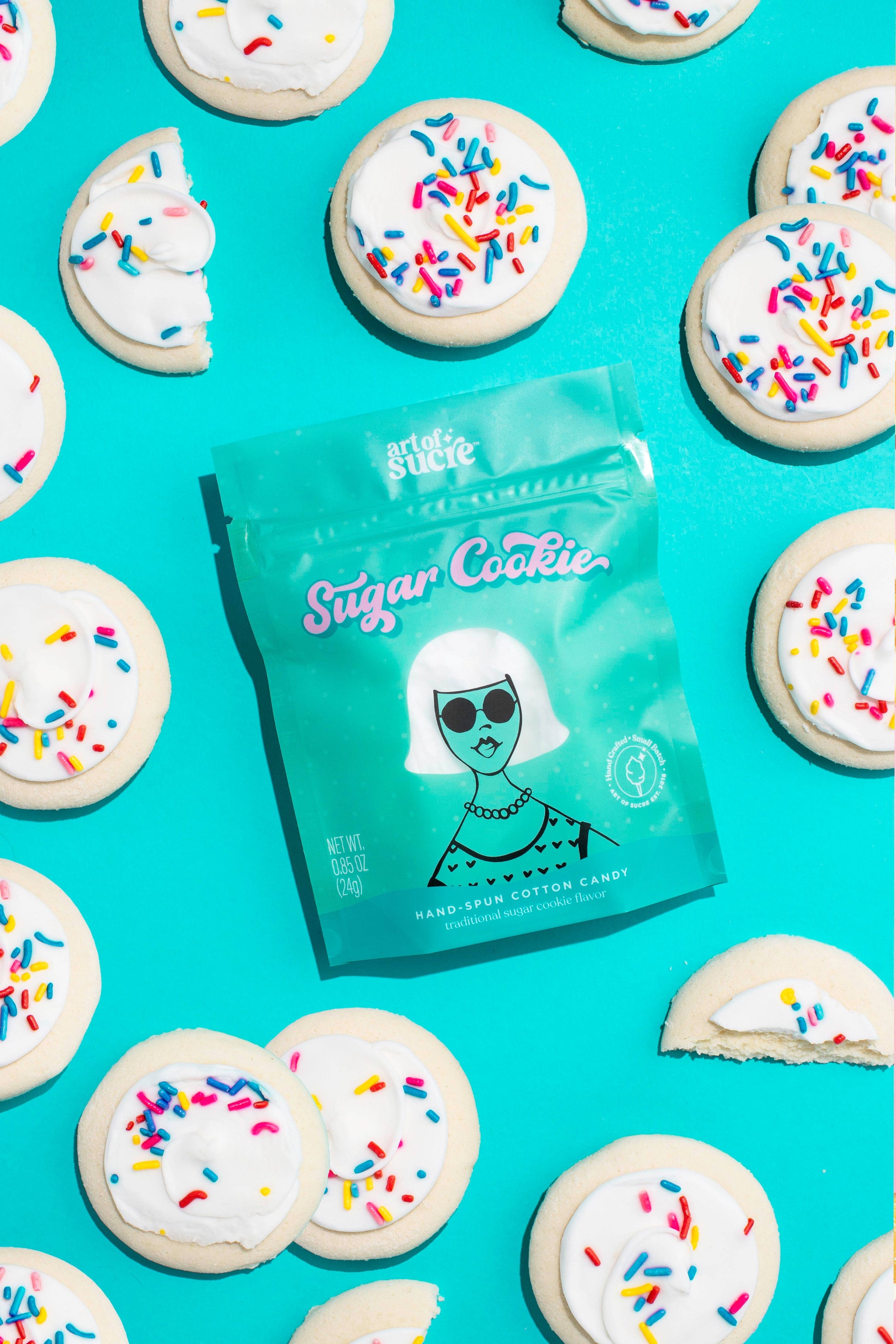 Sugar Cookie Flavored Gourmet Cotton Candy