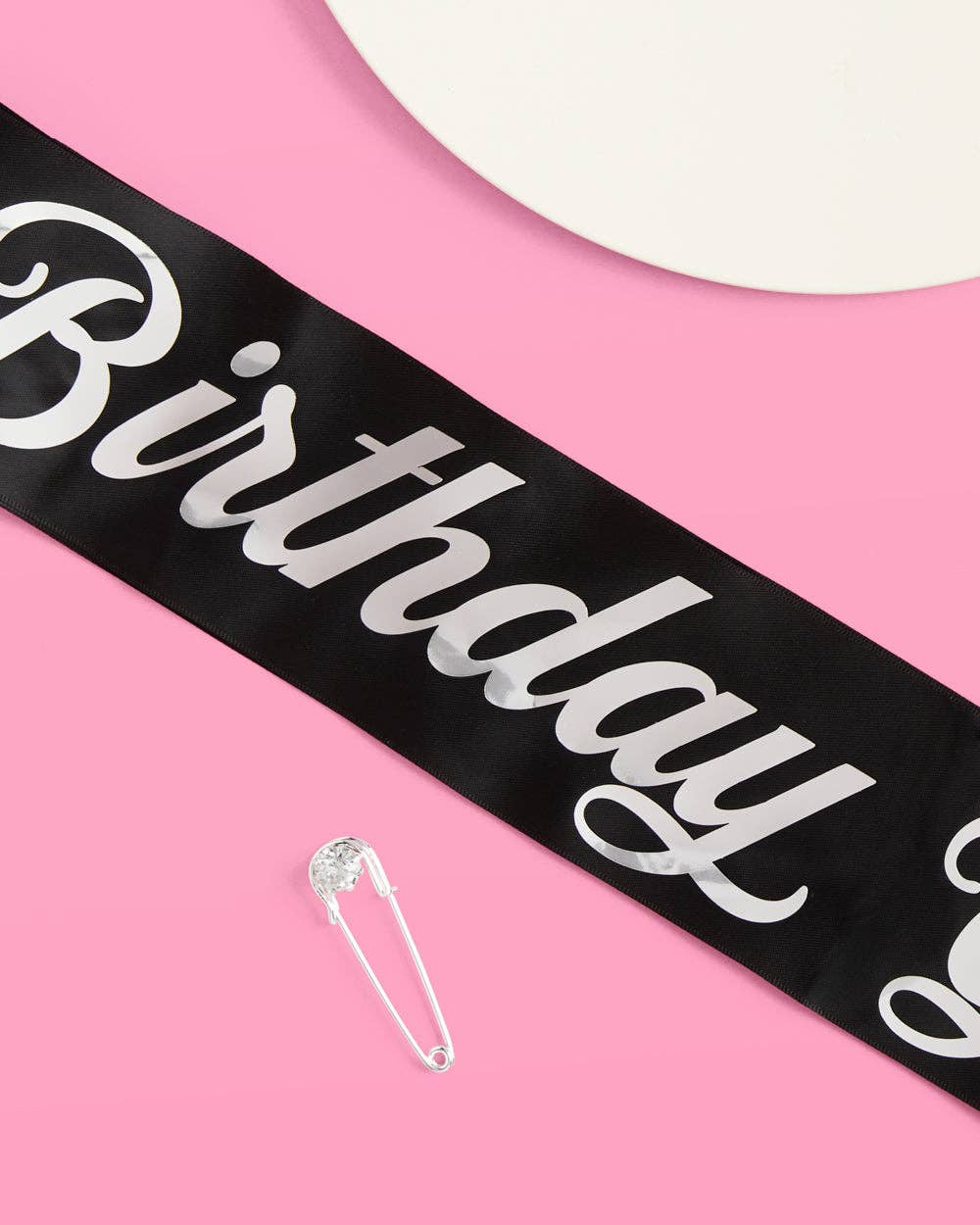 Birthday Girl Black Sash, Party Accessory, Bday Gift