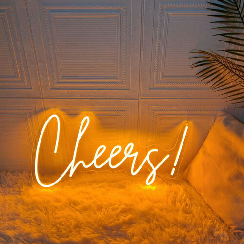 "Cheers!" LED Sign