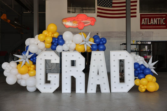 GRAD Marquee & Balloon Display