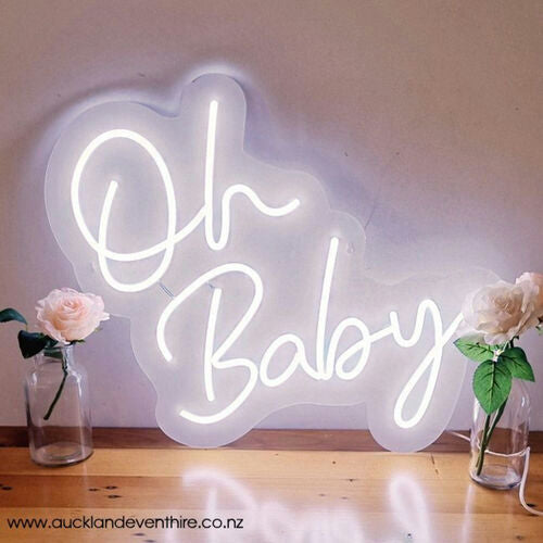 "Oh Baby" LED Sign